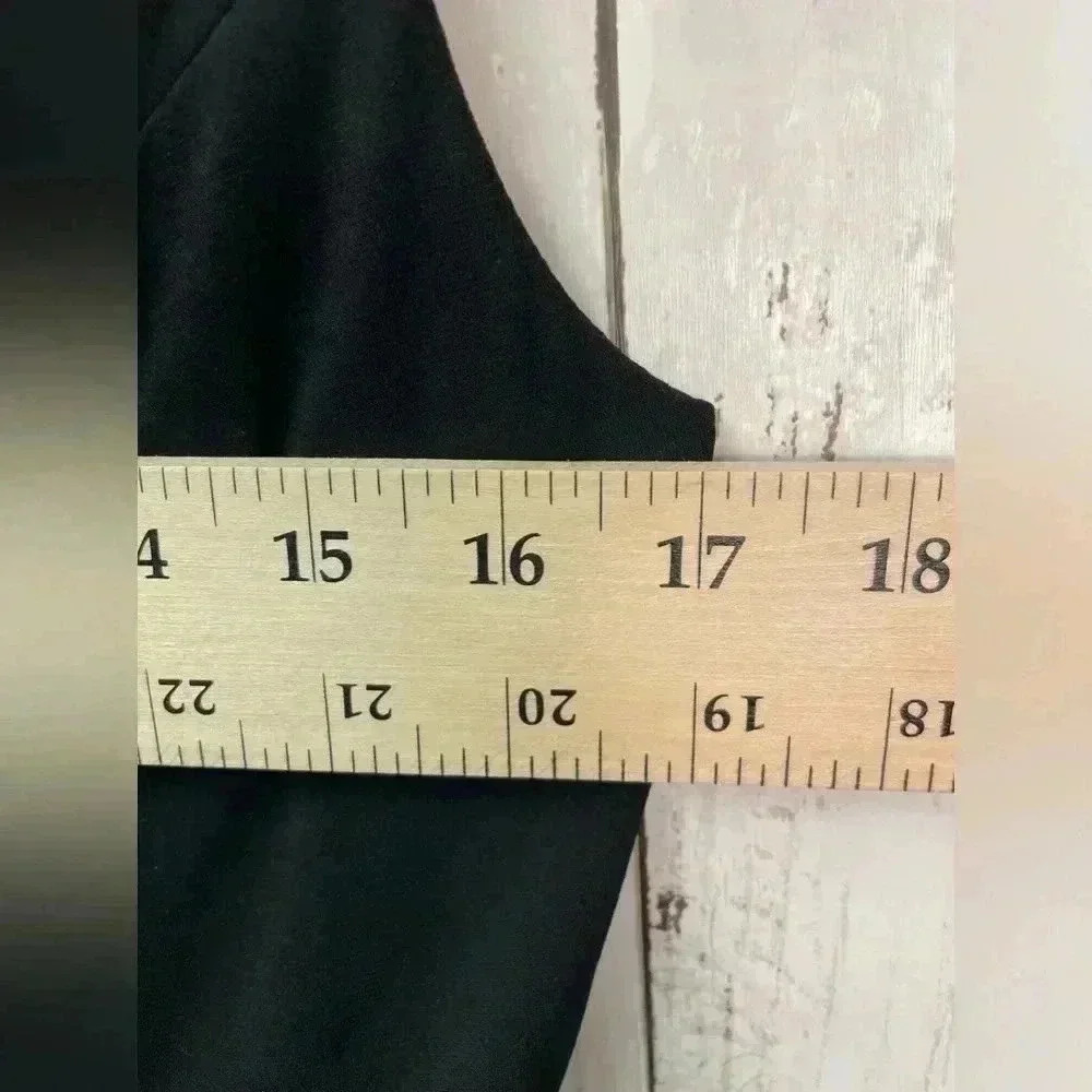 Ellen Tracy Black/Gray Dress size 10 cocktail/going out/special occasion - Picture 6 of 13